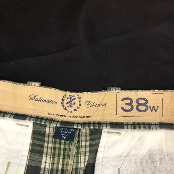 Izod Saltwater Chinos shorts 38 - Picture 4 of 5